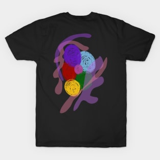 Colorful shapes. T-Shirt